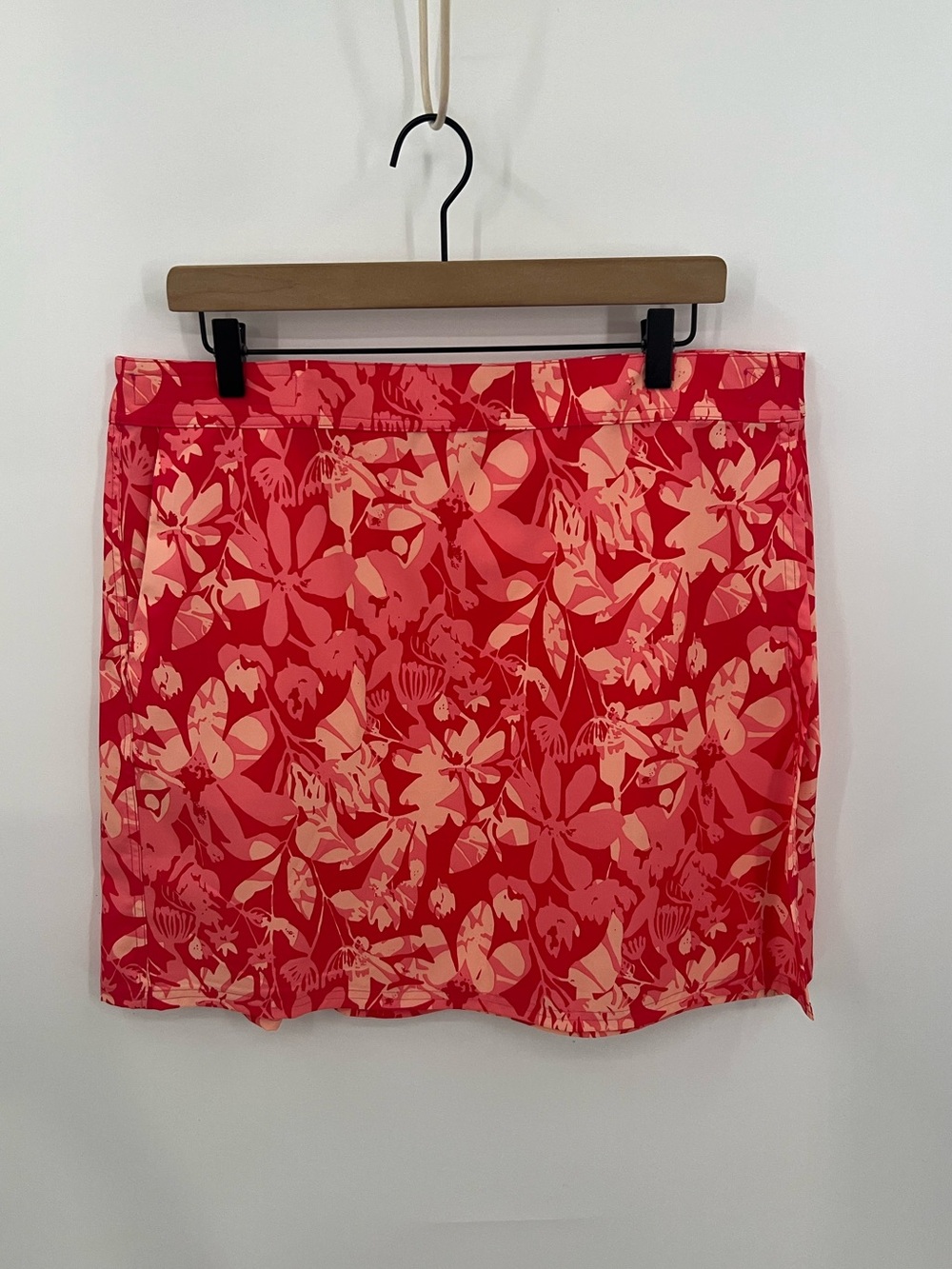 Ripskirt Hawaii Coral Floral Mini Wrap Skirt